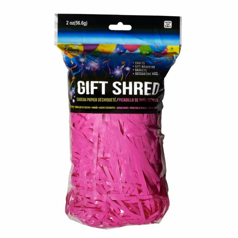 Paper Shred  Neon Pink