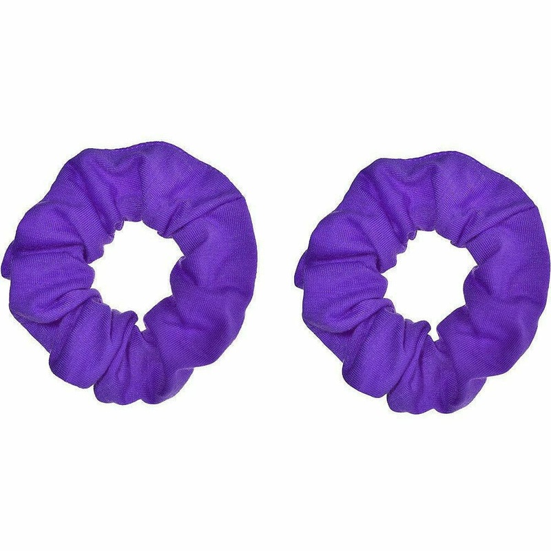 Purple Hair Scrunchies 2ct