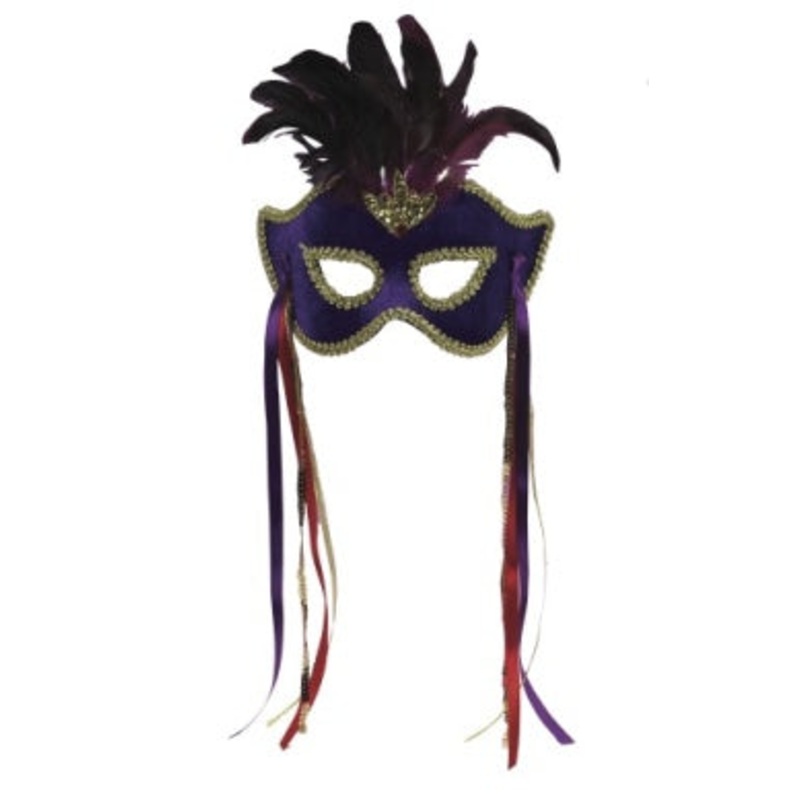 Karneval Mask-Purple