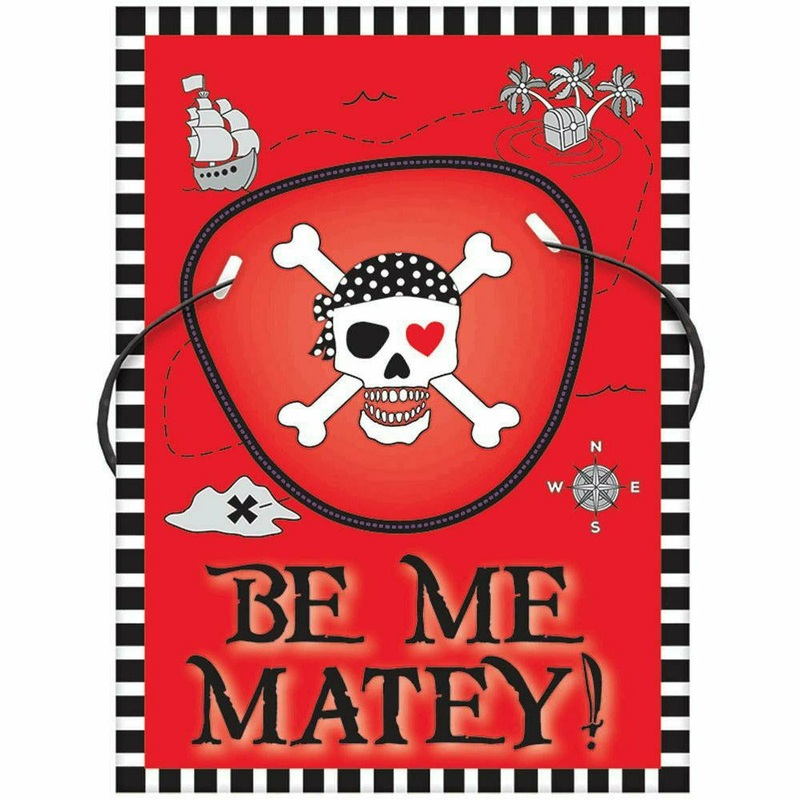 PIRATE VALENTINE'S CARD