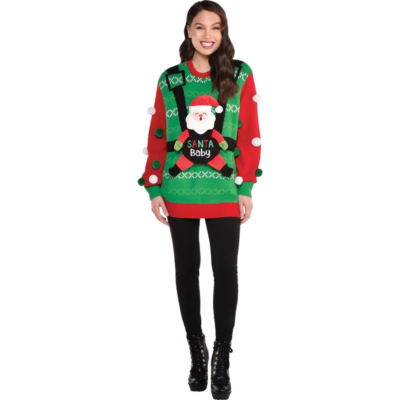 Santa Baby Ugly Sweater - Adult