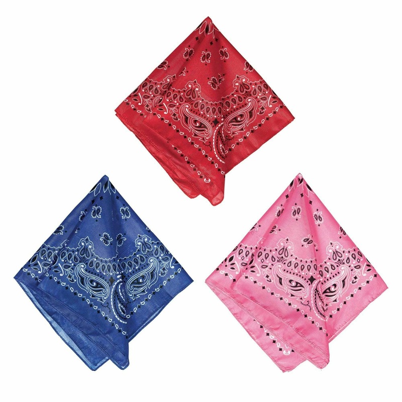 Western Bandanas, Asst. Colors