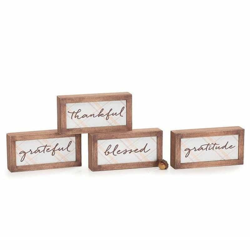 Wooden Fall Shelf Sitters - Individually Sold