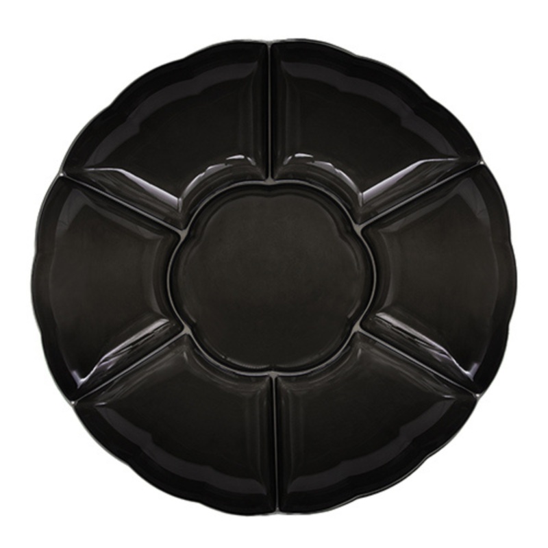 7 SECTIONAL TRAYS 16 BLACK