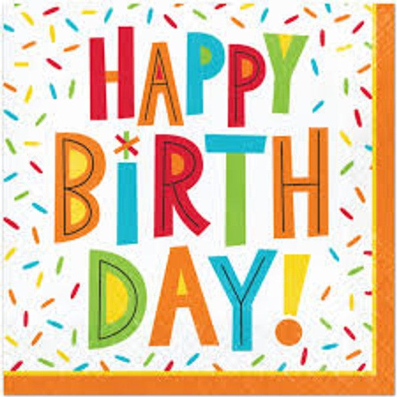 Birthday Fun Napkins