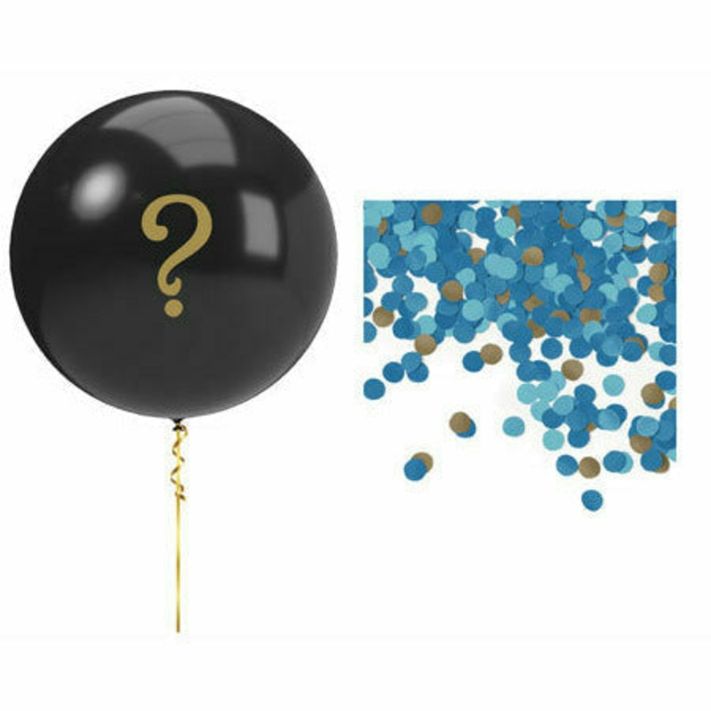 Blue Gender Reveal 36" Latex Balloon Kit