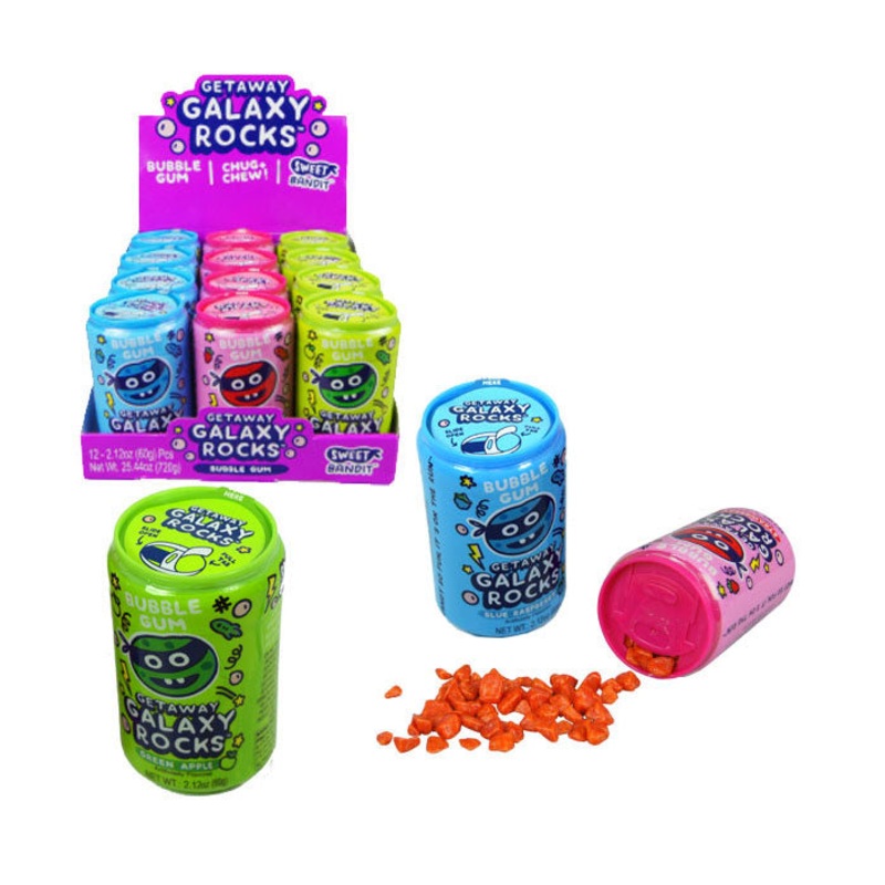 KIDSMANIA FRUITY SPACE BANDIT BUBBLE GUM TAPE