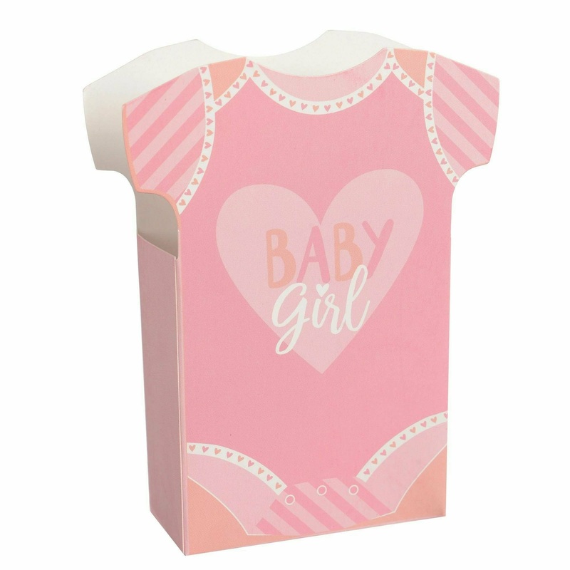 Onesie Paper Container Pink