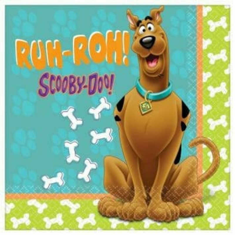 Scooby Doo Zoinks  Lunch Napkins