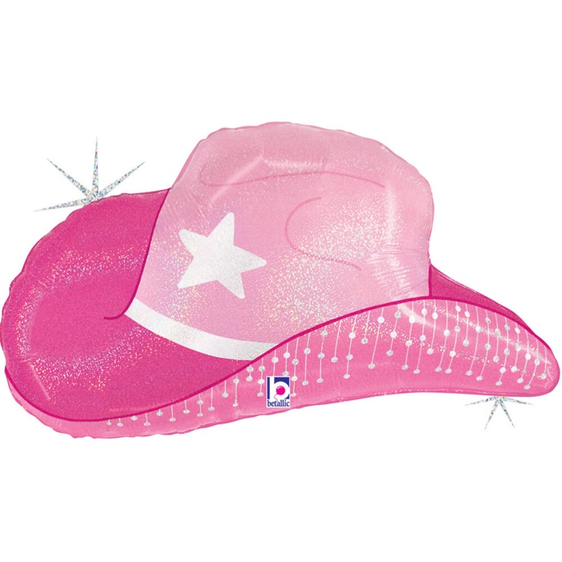284 26" Pink Cowgirl Hat