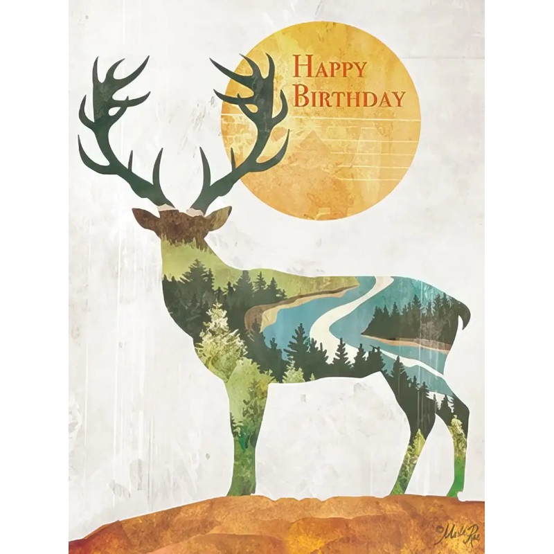 Birthday Card - Happy Birthday A Year Of Adventure Awaits