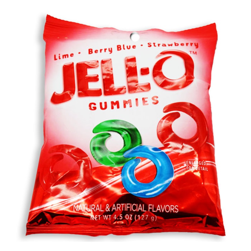 JELL-O PEG BAG - GUMMI CANDY