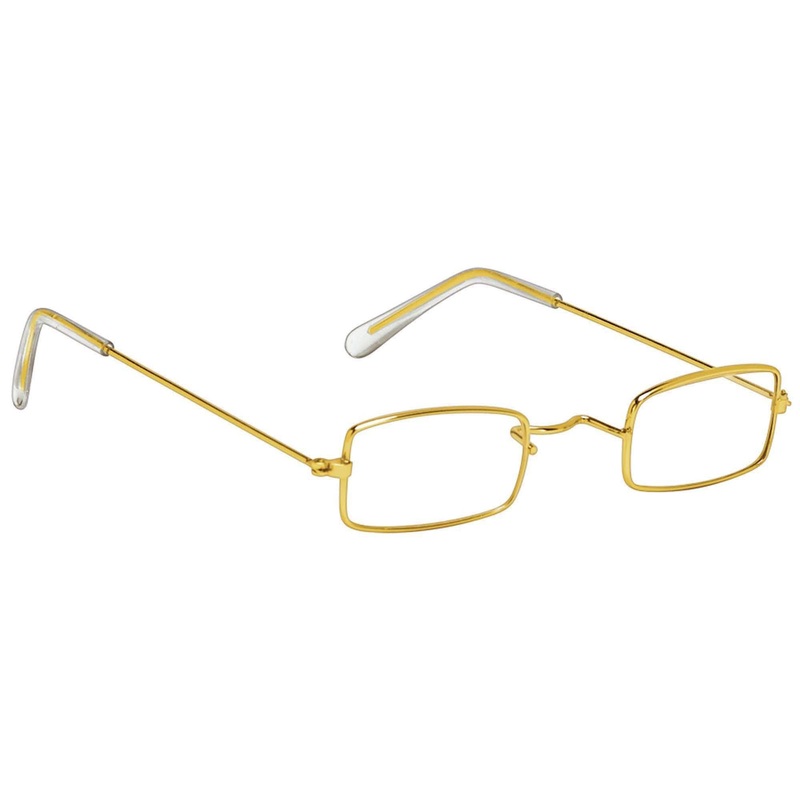 Mr. & Mrs. Santa Plastic Square Glasses