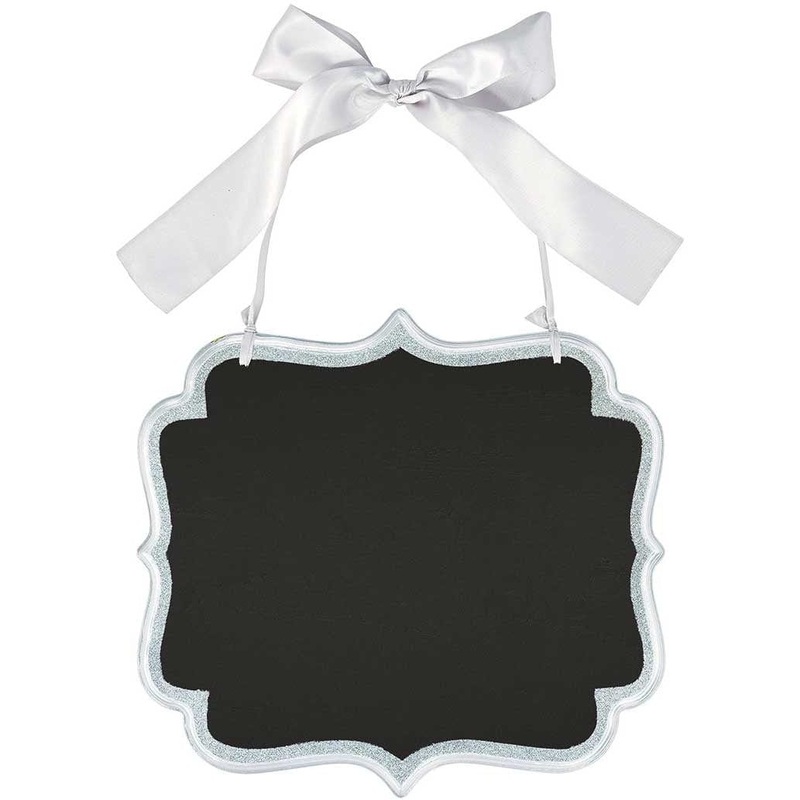 Scroll Chalkboard Sign