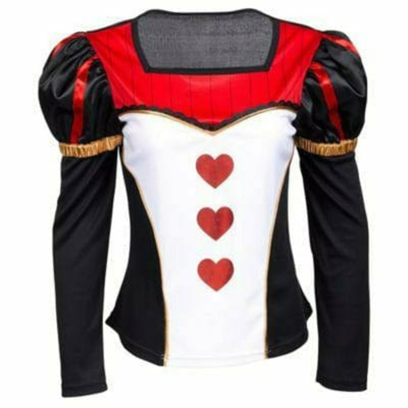 storybook Red Queen Long Sleeve Top
