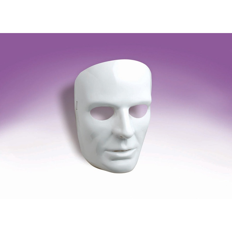 WHITE FACE MASK-MALE