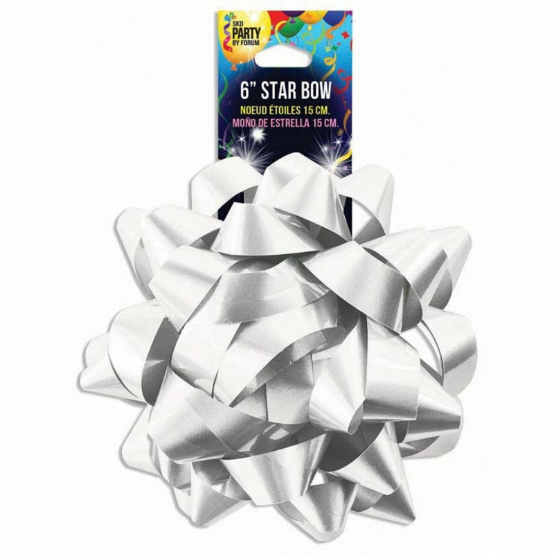 6 Star Bow  Lacquer White