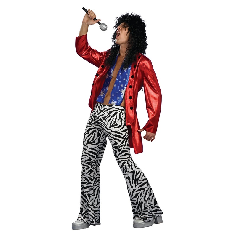 Mens Heavy Metal Hero Costume