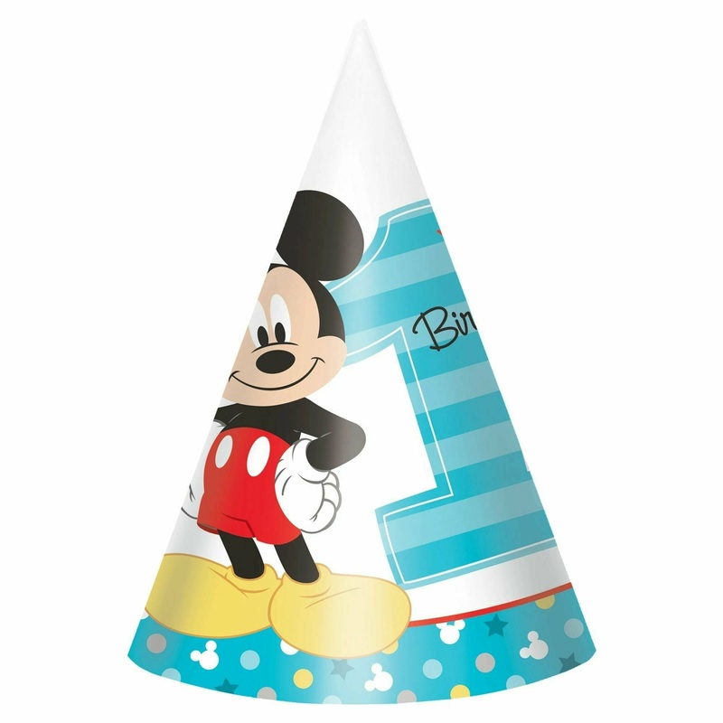 Mickey's Fun To Be One Paper Cone Hats