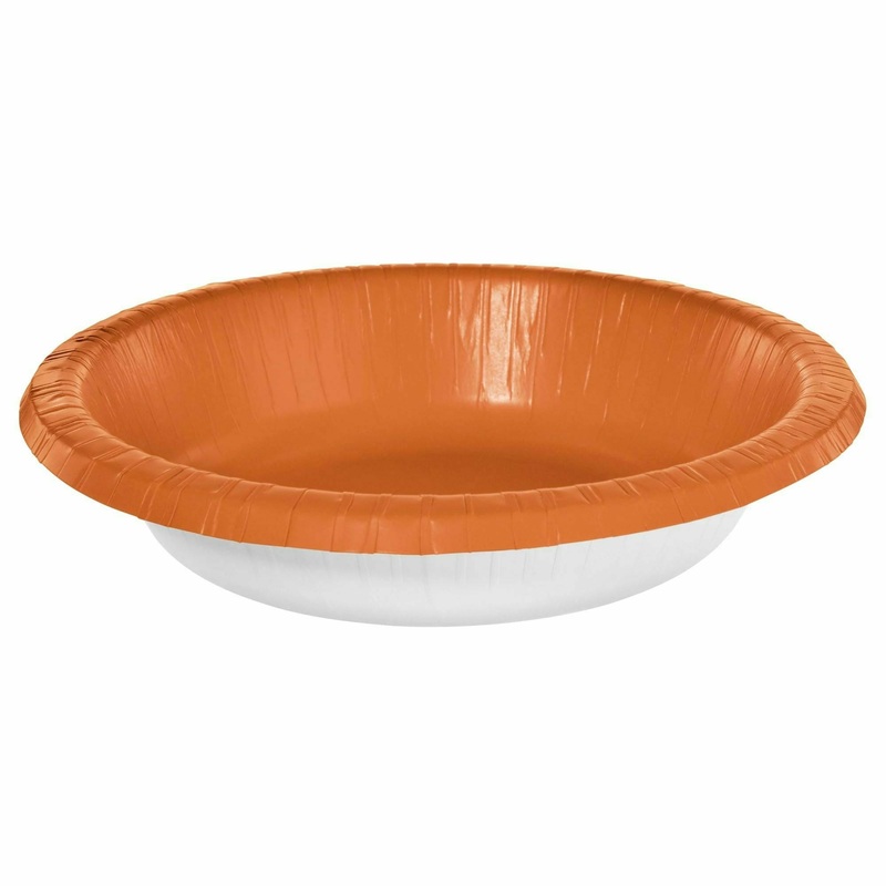 Orange Peel - 20 oz. Paper Bowls, 20 Ct.