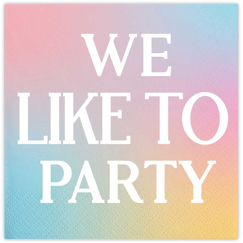 Beverage Napkin - We Like To Party