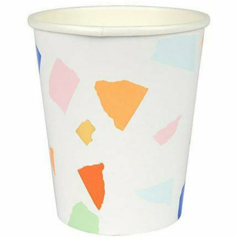 Bright Terrazzo Cups