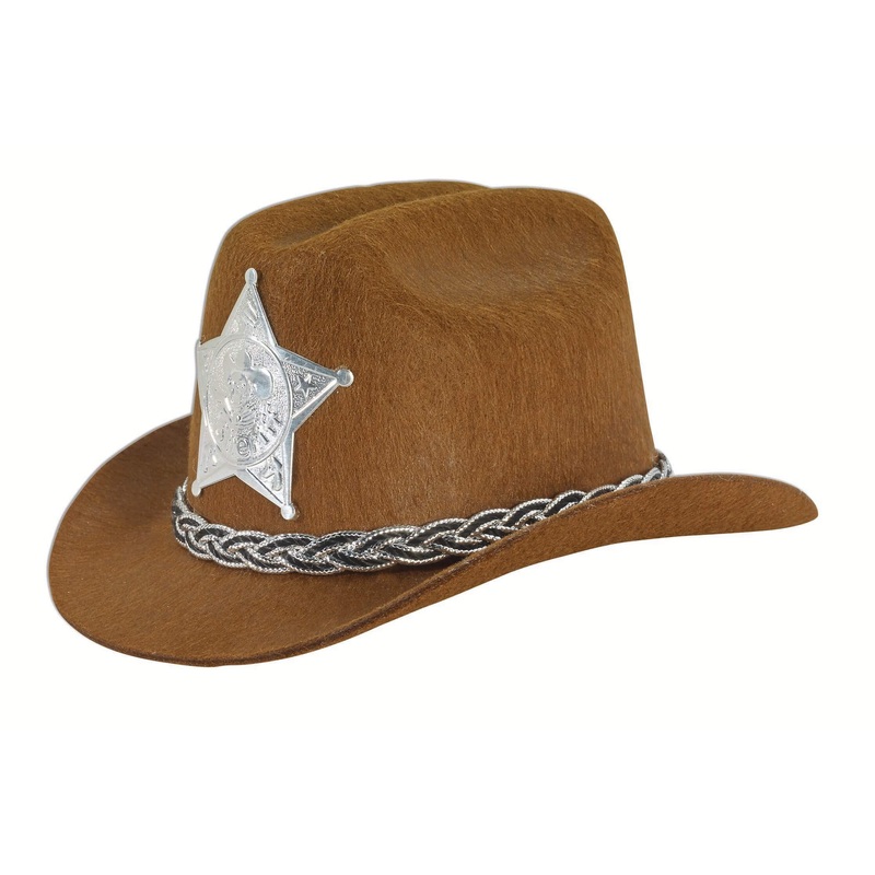 Mini Cowboy Hat-Brown