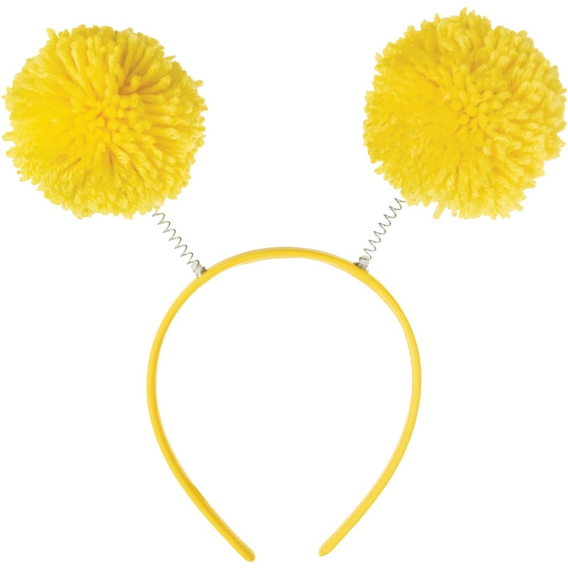 Pom Pom Headbopper - Yellow