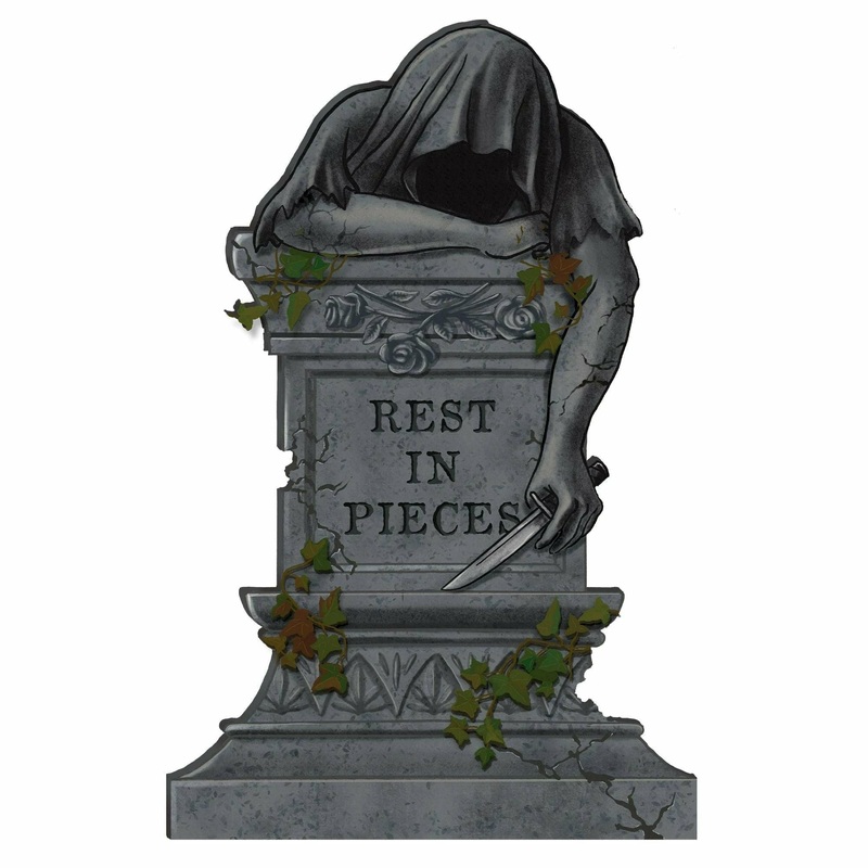 Rest In Pieces Tombstone