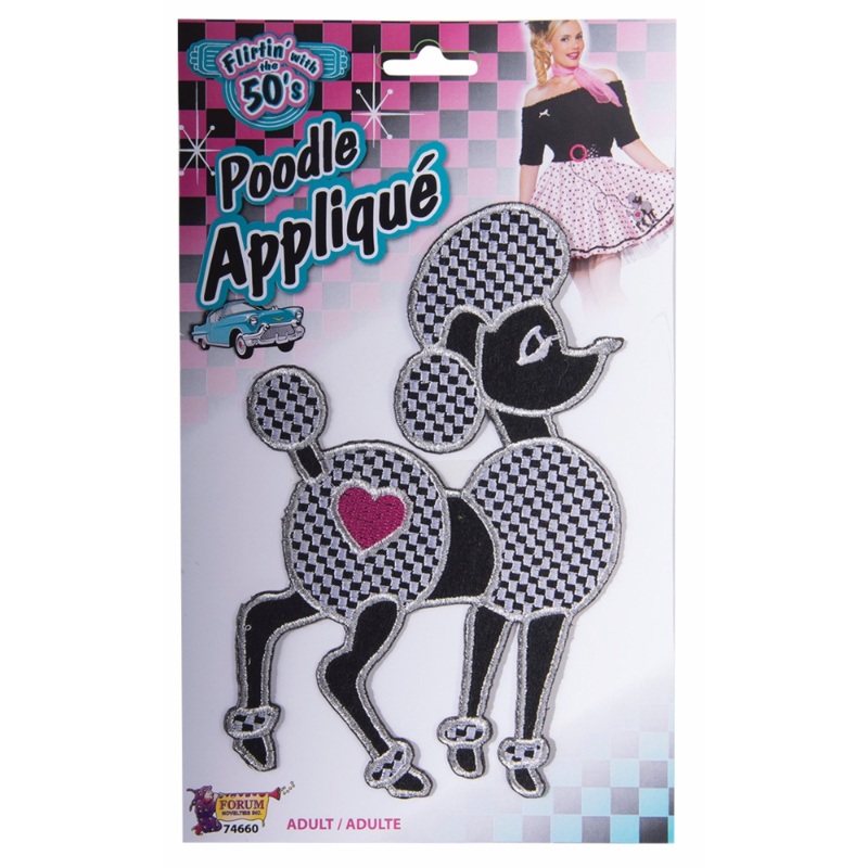 50's Poodle Applique