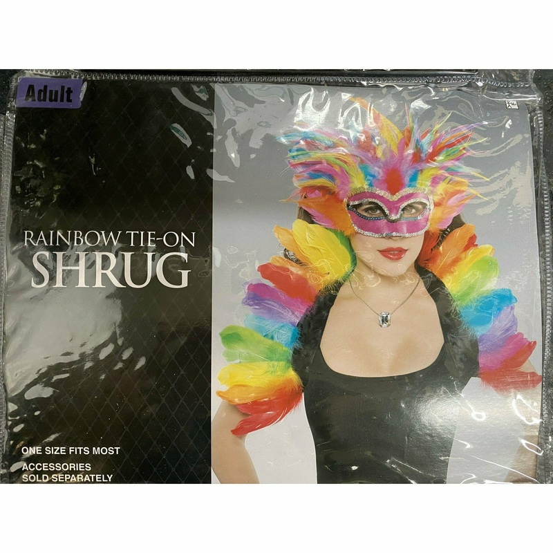 Rainbow Tie-On SHRUG