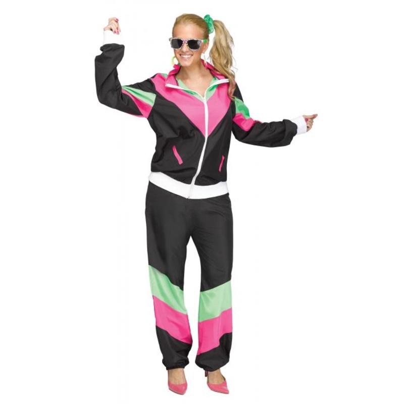 Rockin' 80's Track Suit - Adult