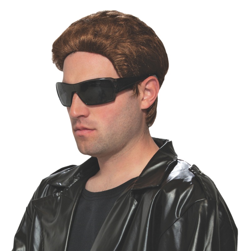 Slickback Wig-Brown