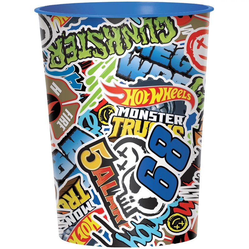 Hot Wheels Monster Truck Favor Cup