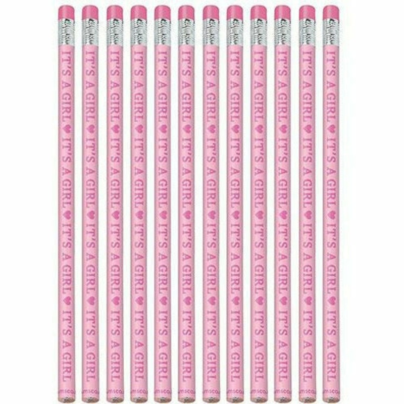 It's a Girl Pencils 12ct