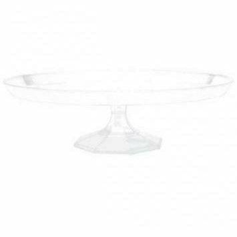 MEDIUM CLEAR CAKE STAND