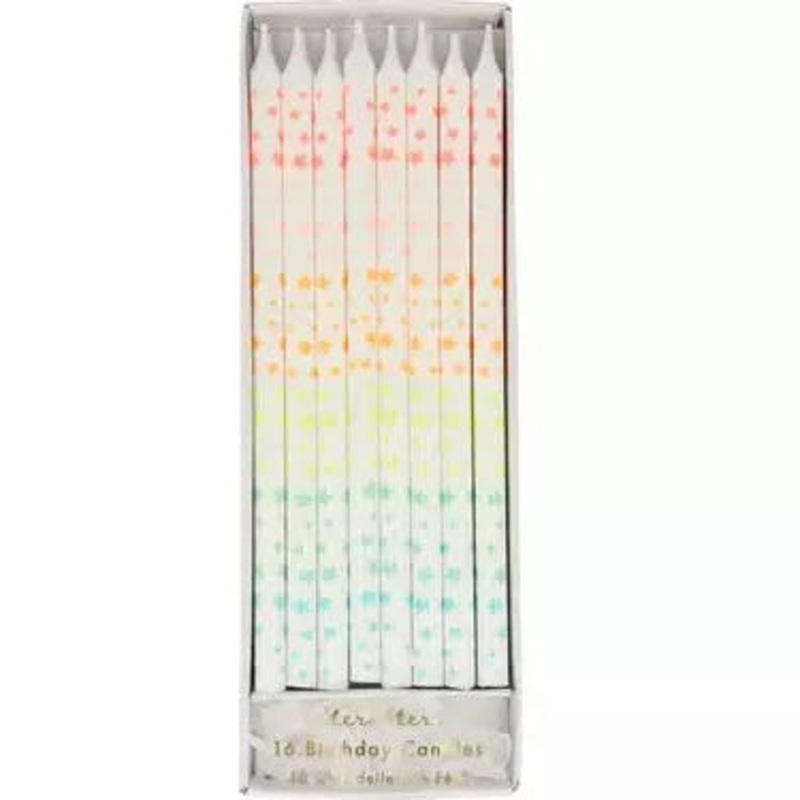Meri Meri Multi Tapered Star Candles