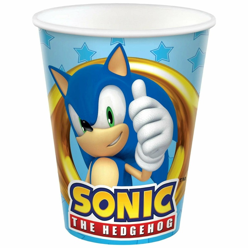 Sonic Paper Cups 8ct