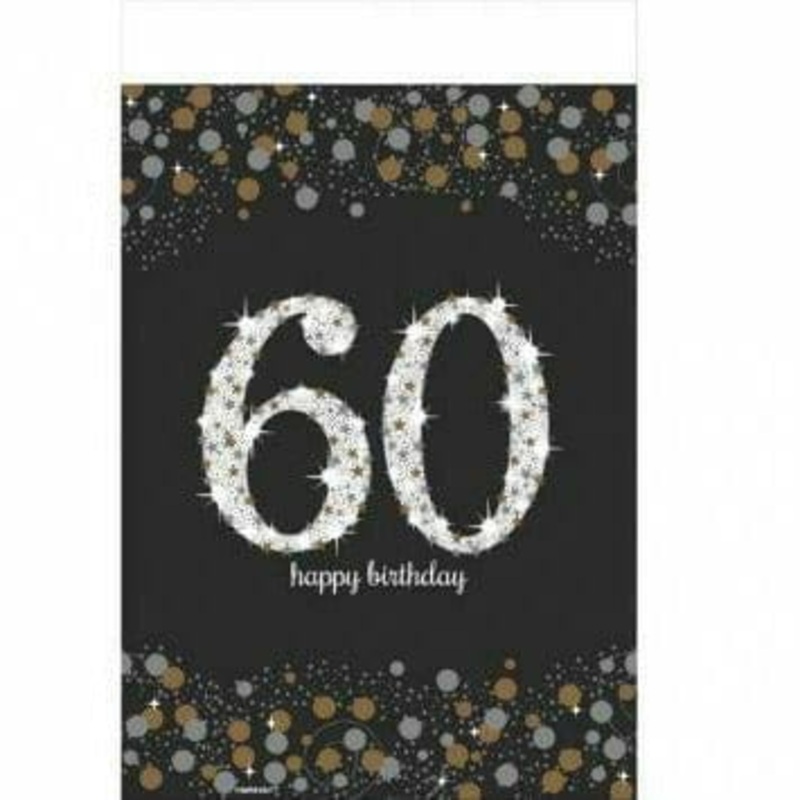 Tablecover 60 Bday