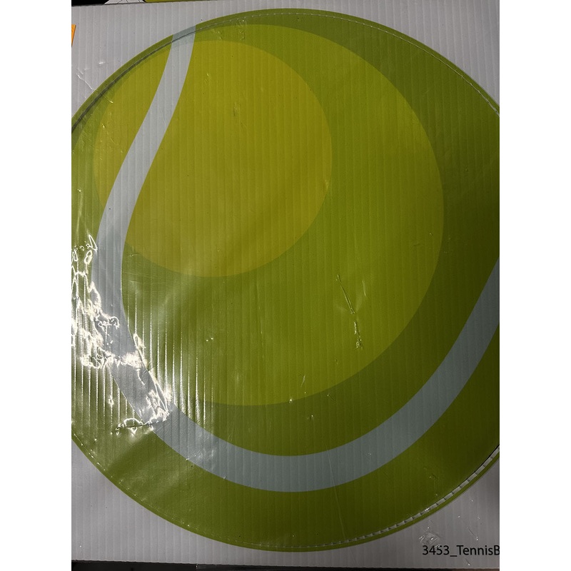 Tennis Ball Yard Sign