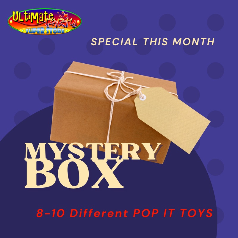 MYSTERY BOX POP IT TOYS