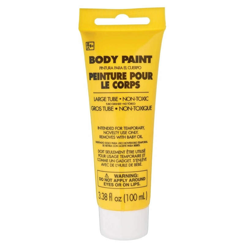 Yellow Body Paint