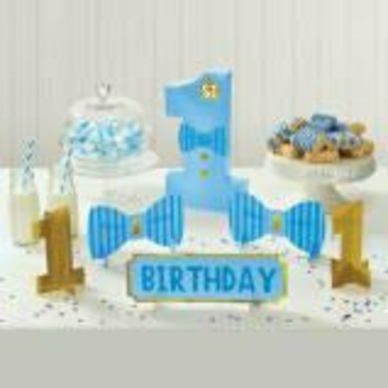 1ST BDAY BOY TABLE DECORATION