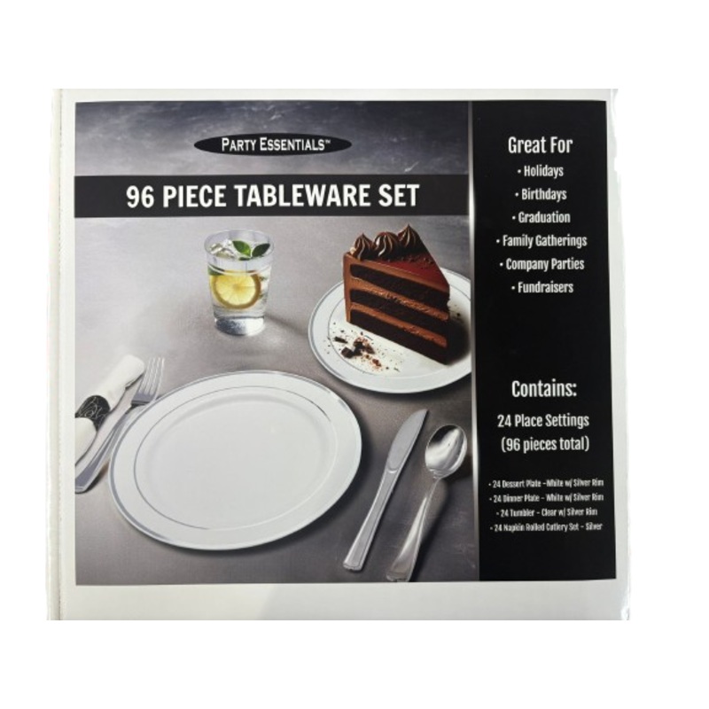 96 pice tablewares set