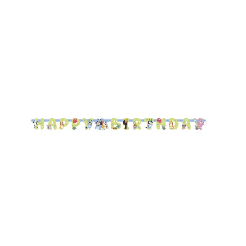 Bluey Jointed Birthday Banner