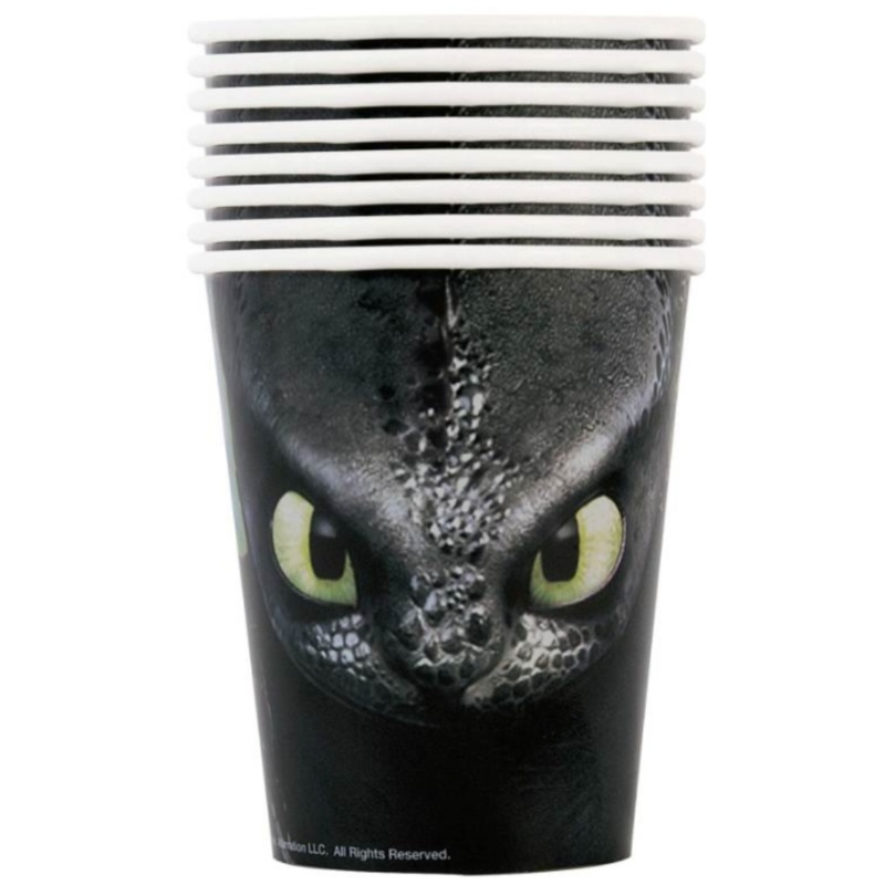 How to Train Your Dragon 3 9oz Paper Cups  8ct