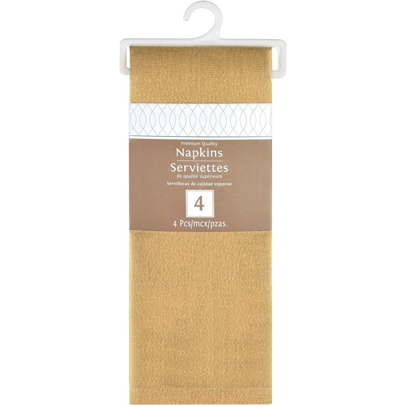Premium Fabric Napkin - Gold