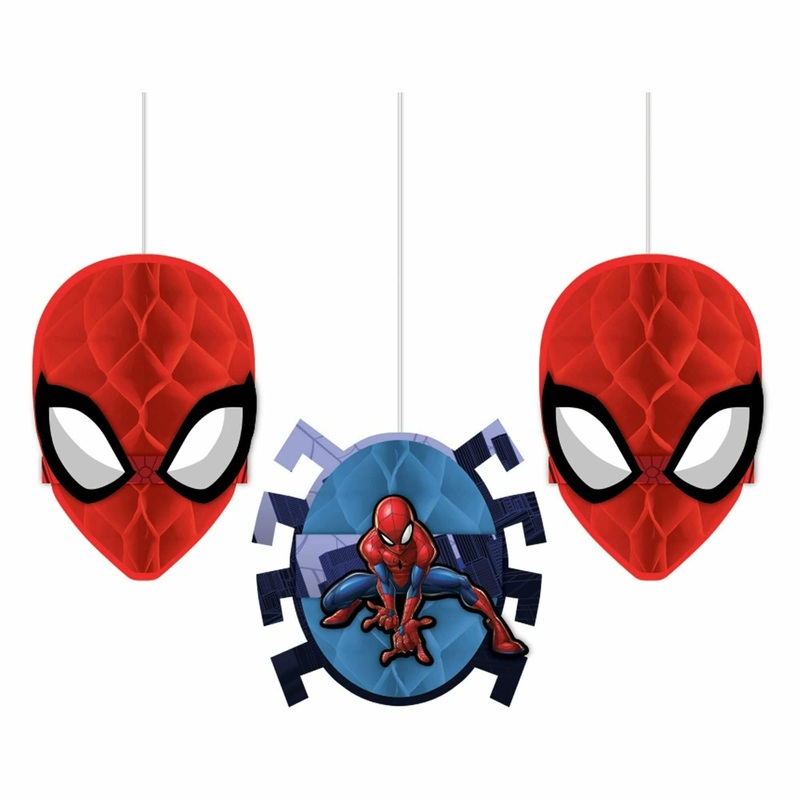 Spider-Man Webbed Wonder Honeycomb Decorations