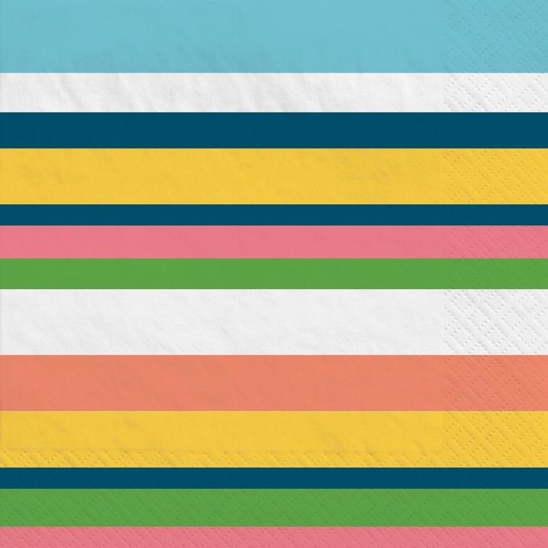 Summer Hues Luncheon Napkins