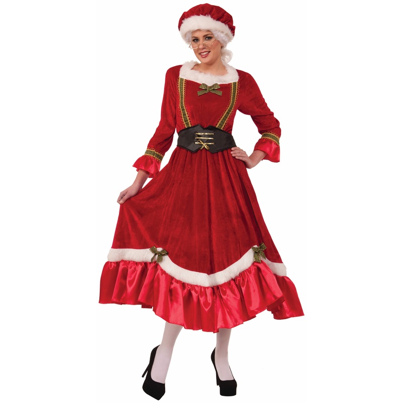 Womens Mrs. Claus Costume